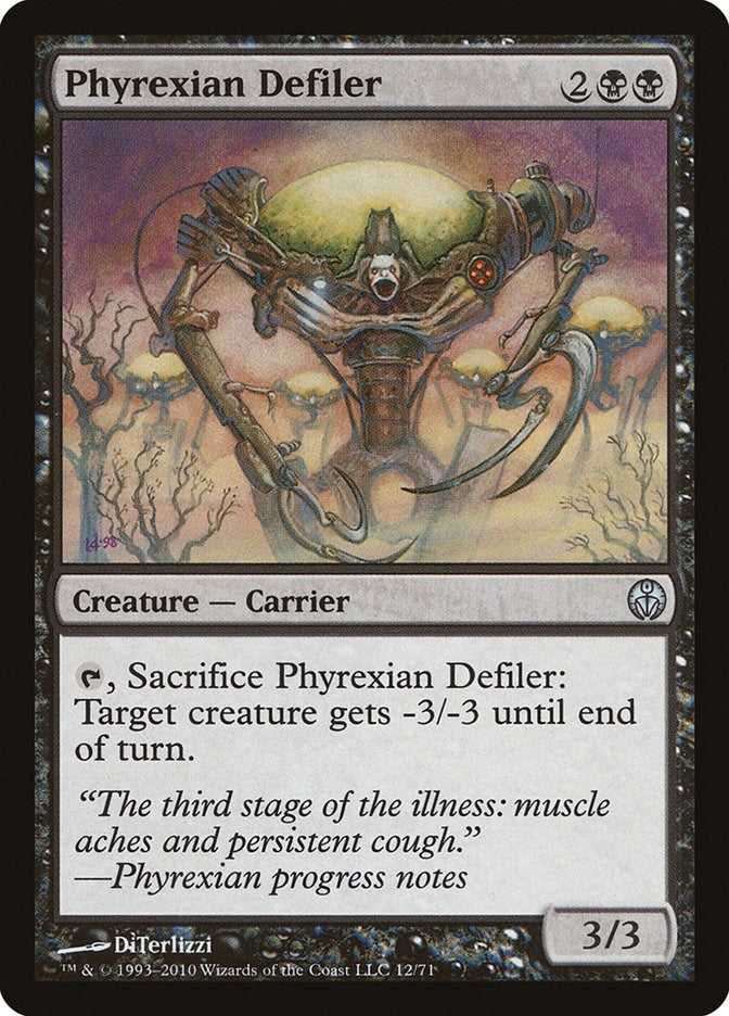 Phyrexian Defiler (12) [DDE]