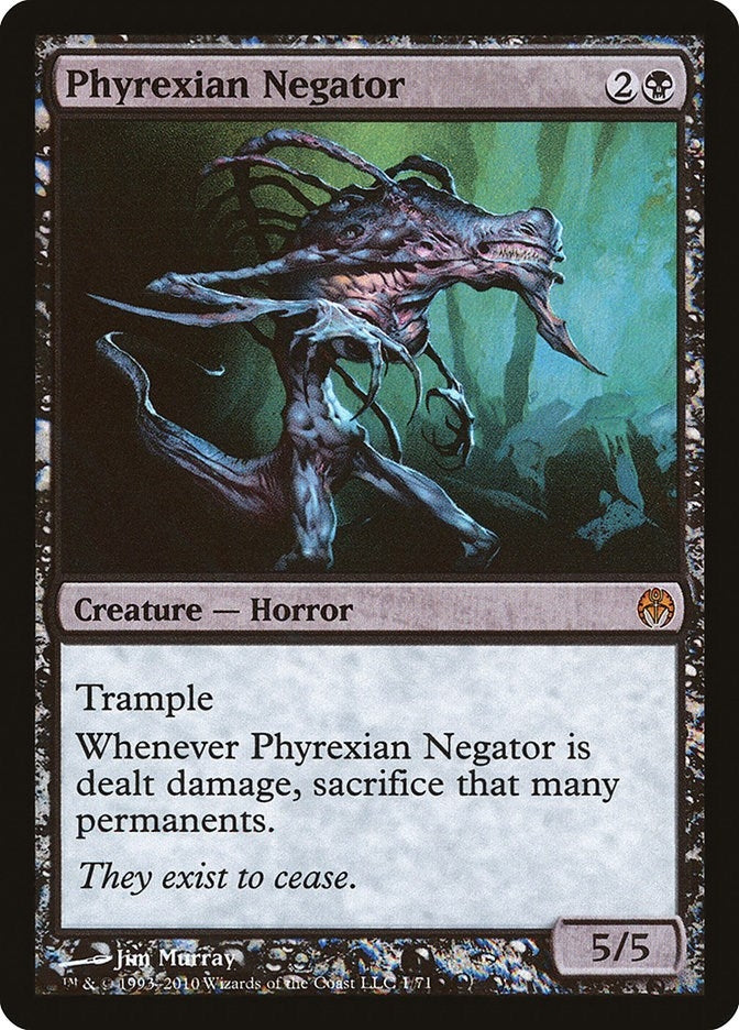 Phyrexian Negator (1) [DDE]