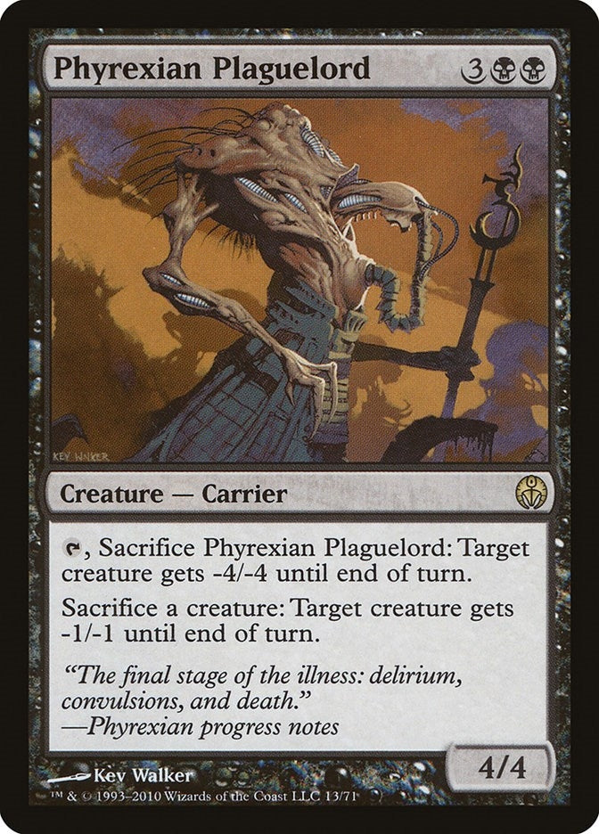 Phyrexian Plaguelord (13) [DDE]