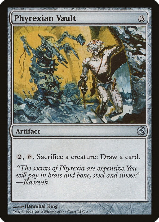 Phyrexian Vault (21) [DDE]