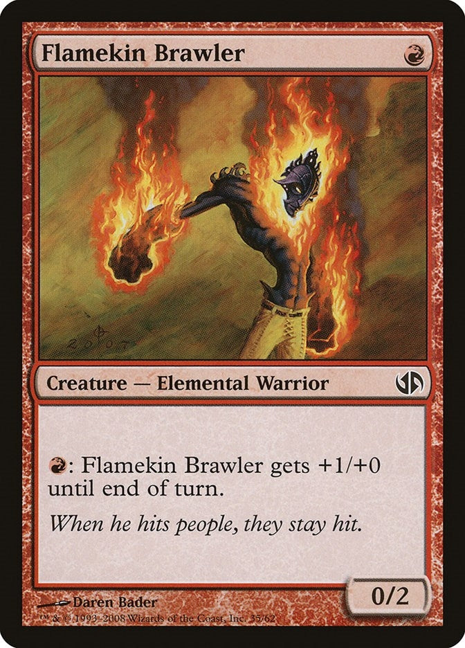 Flamekin Brawler (35) [DD2]
