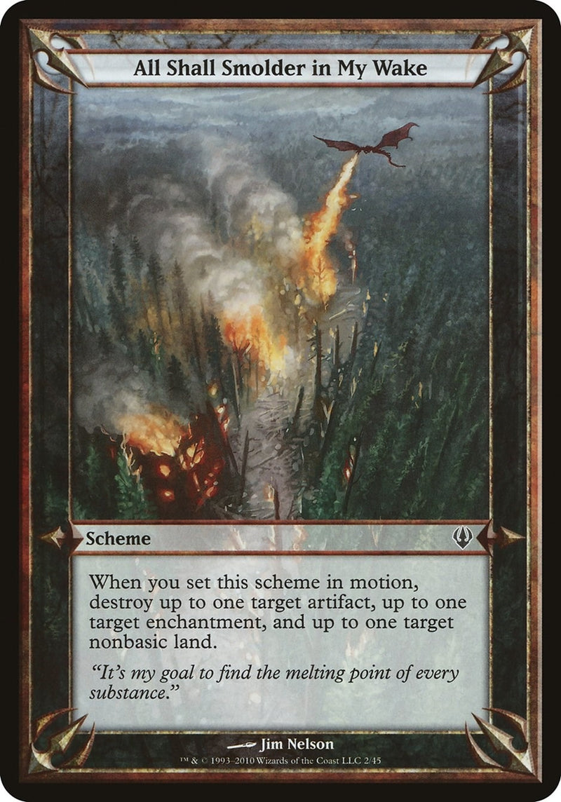 All Shall Smolder in My Wake Archenemy [OVER]