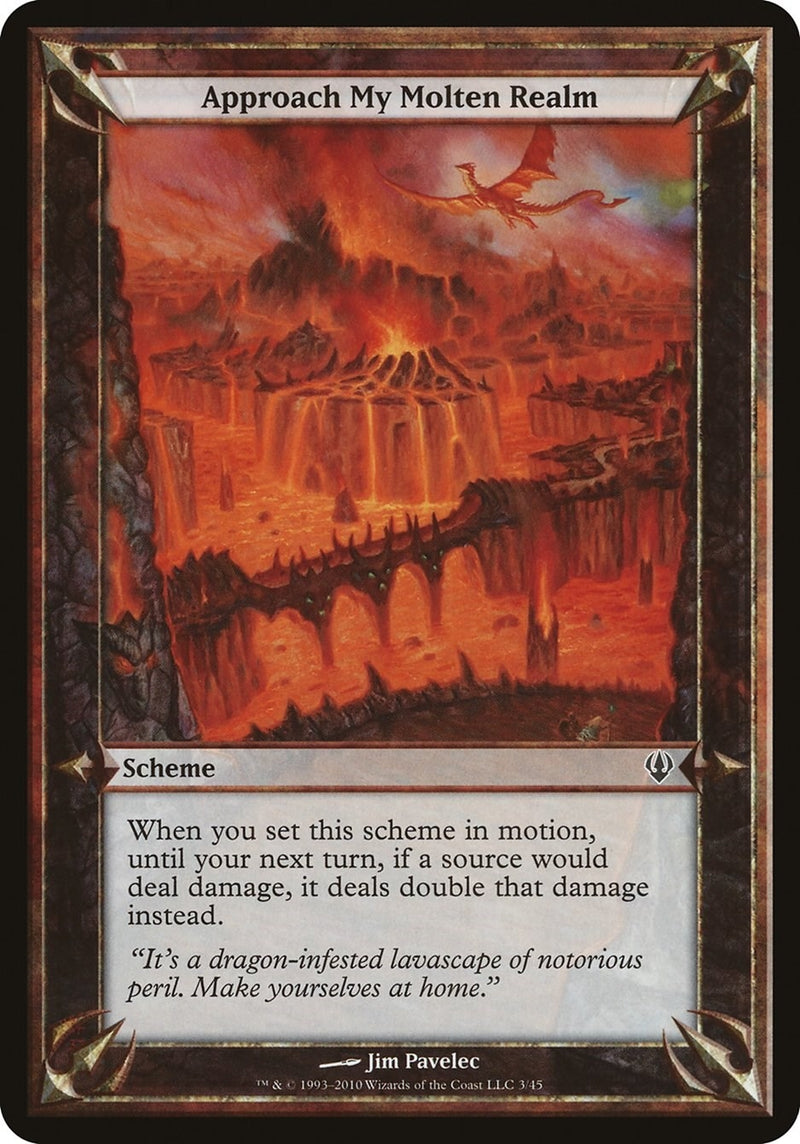 Approach My Molten Realm Archenemy [OVER]