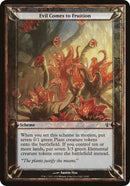 Evil Comes to Fruition Archenemy [OVER]