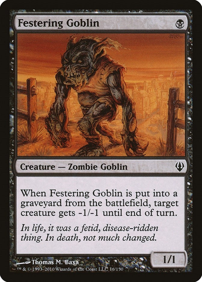 Festering Goblin (16) [ARC]