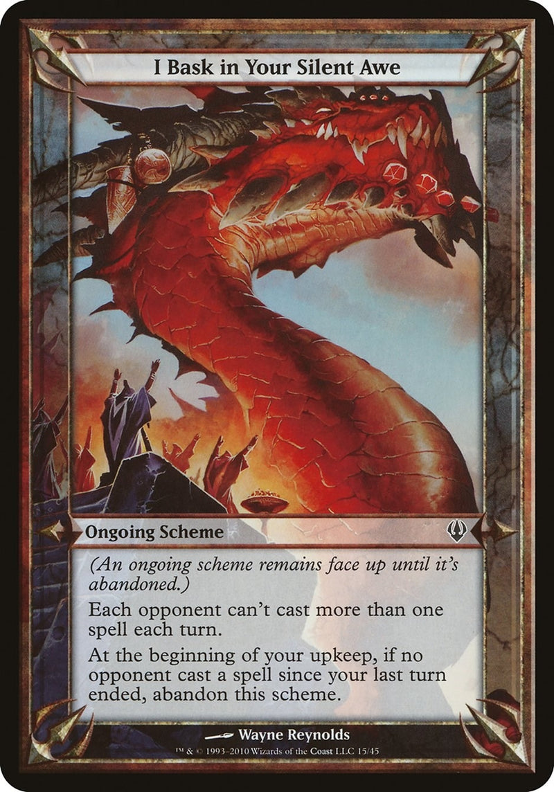 I Bask in Your Silent Awe Archenemy [OVER]