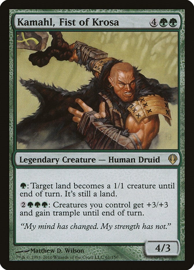 Kamahl Fist of Krosa (61) [ARC]