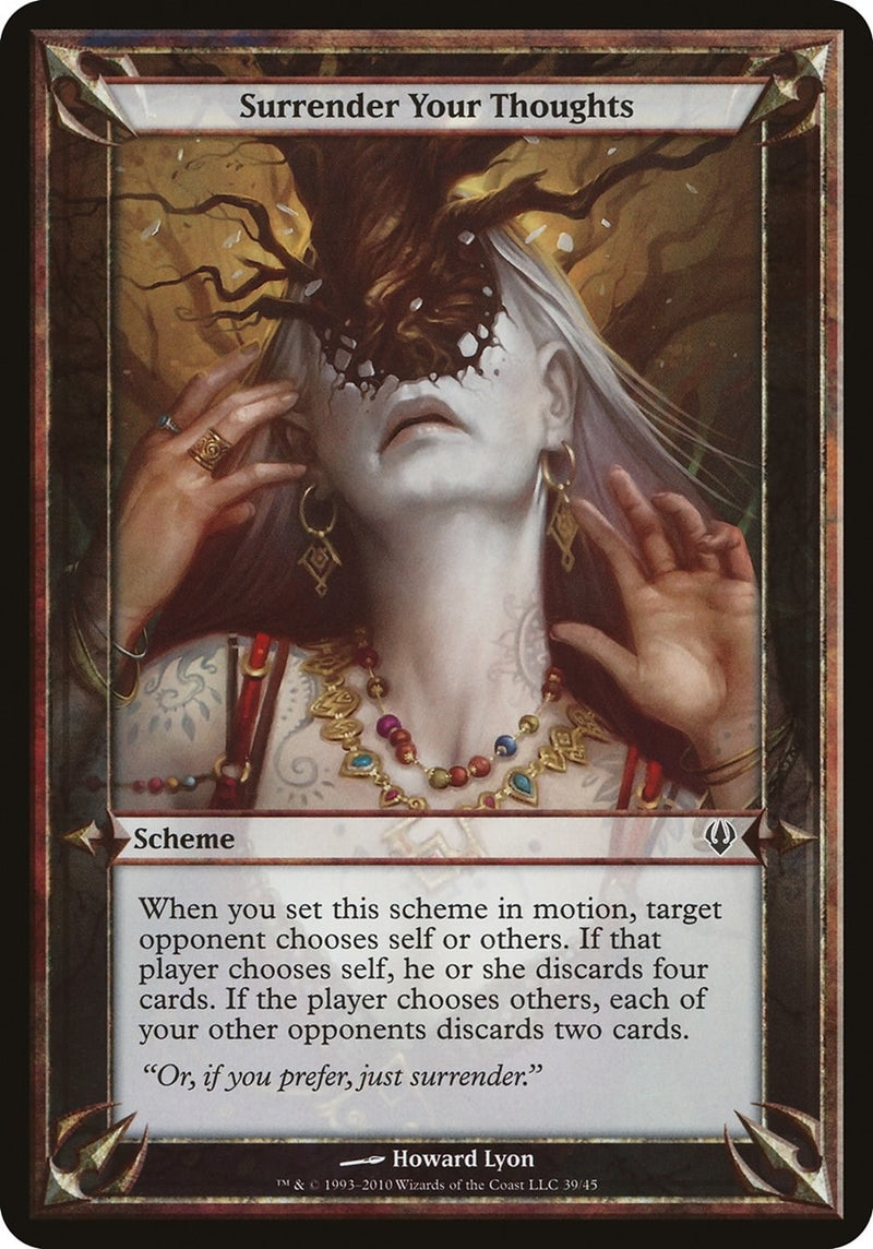 Surrender Your Thoughts Archenemy [OVER]