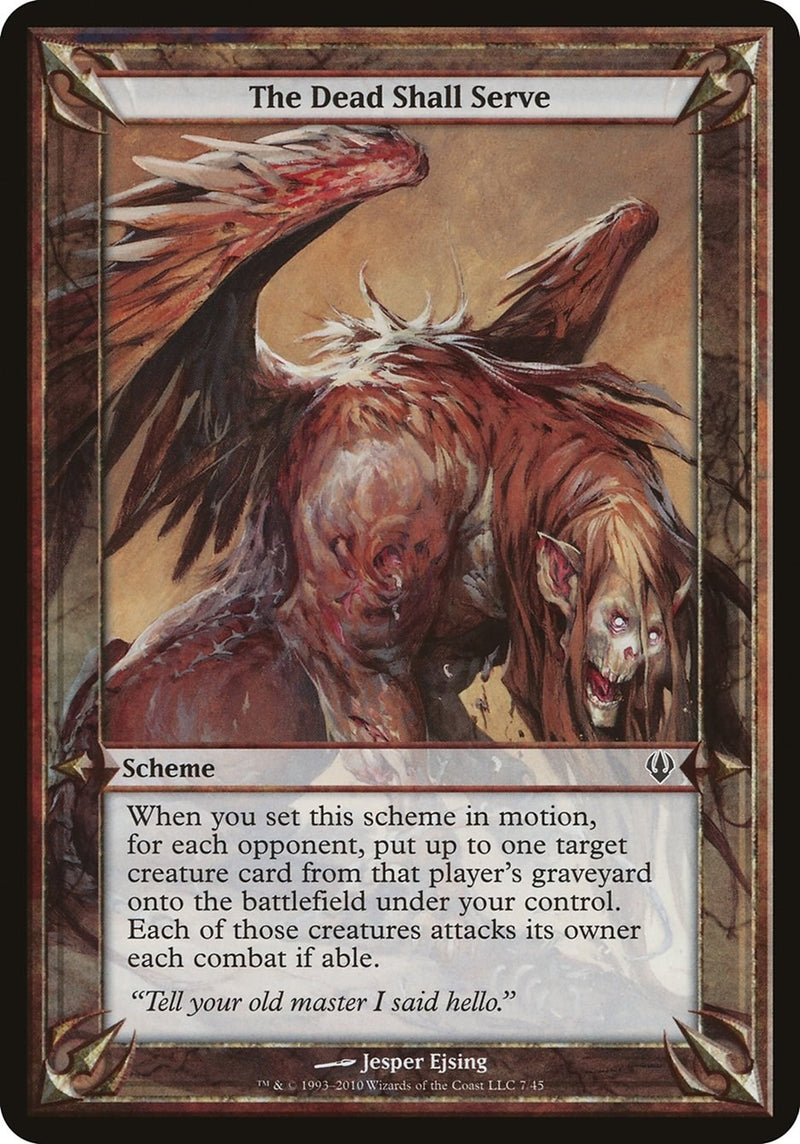 The Dead Shall Serve Archenemy [OVER]