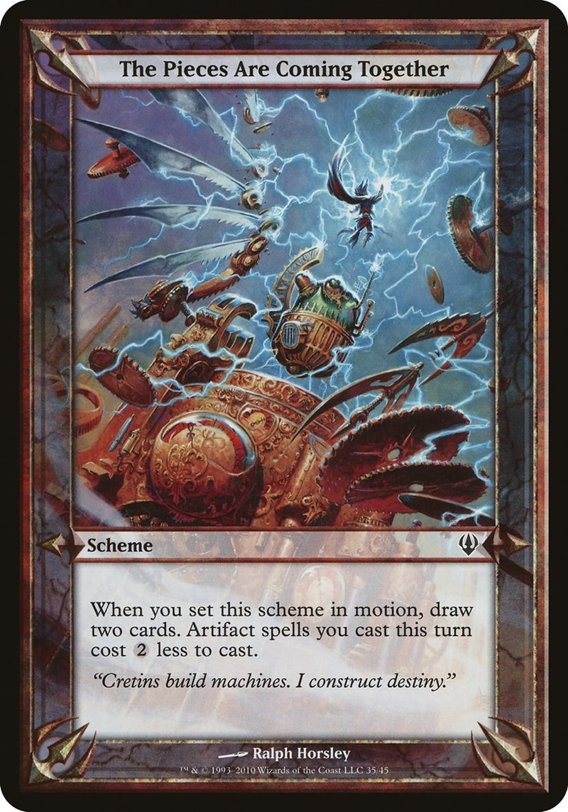 The Pieces Are Coming Together Archenemy [OVER]