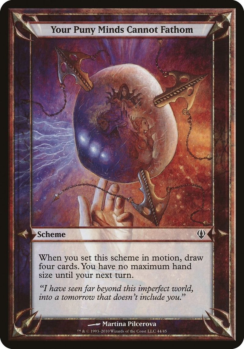 Your Puny Minds Cannot Fathom Archenemy [OVER]