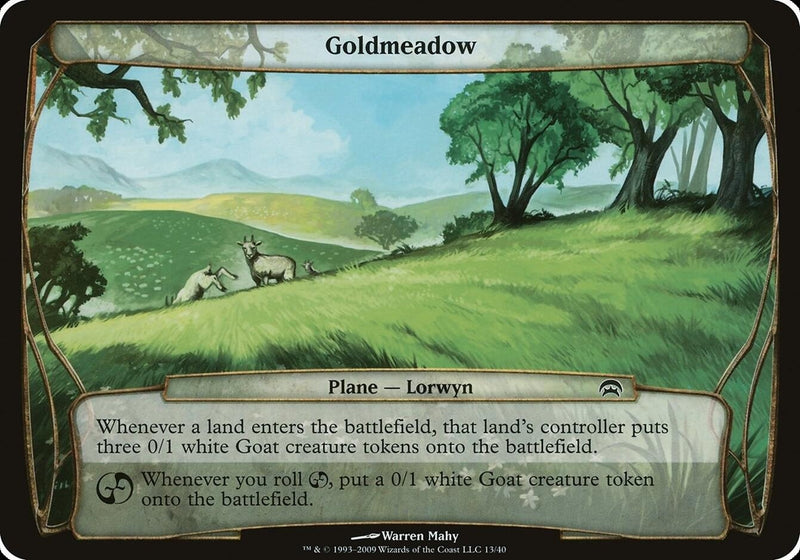 Goldmeadow (Planes) [Planechase Planes]