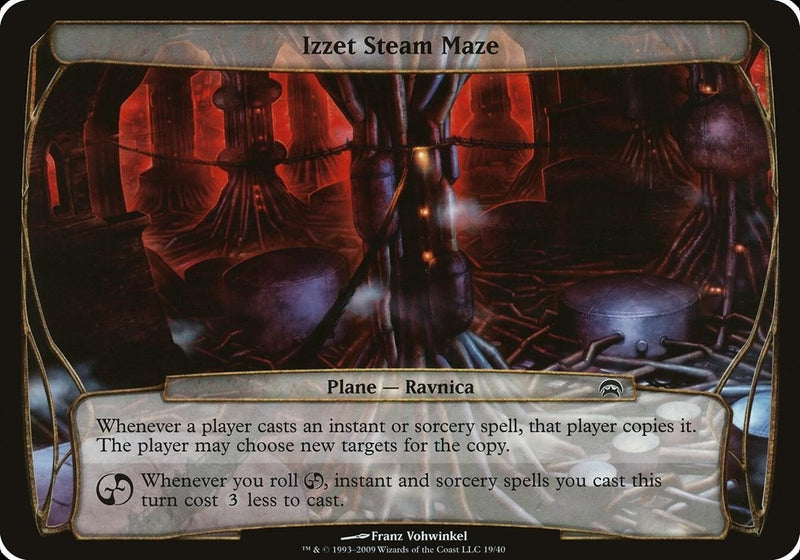 Izzet Steam Maze Planechase [OVER]