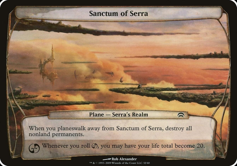 Sanctum of Serra Planechase [OVER]