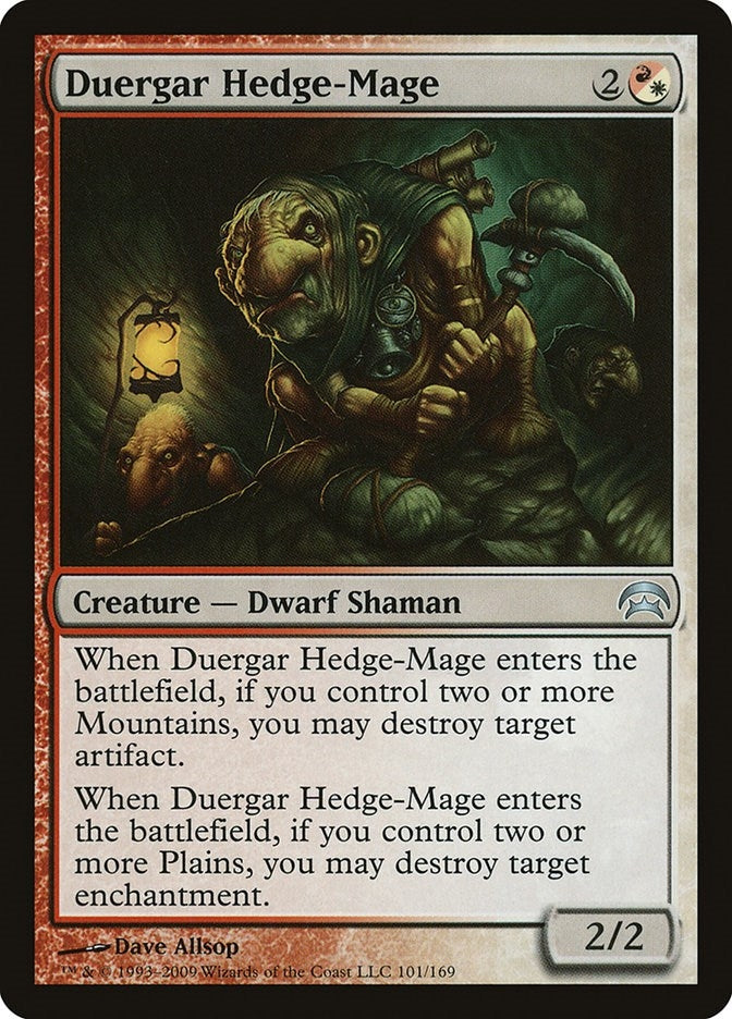 Duergar Hedge Mage (101) [HOP]