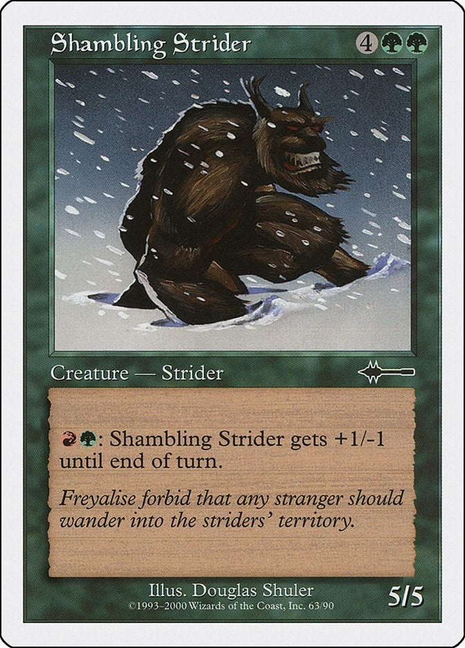 Shambling Strider (63) [BTD]