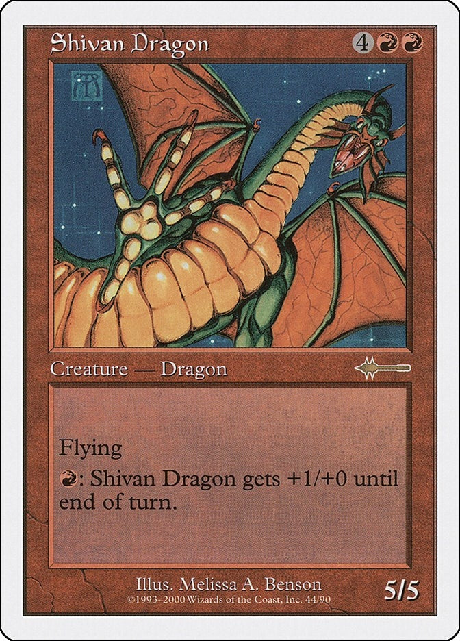 Shivan Dragon (44) [BTD]