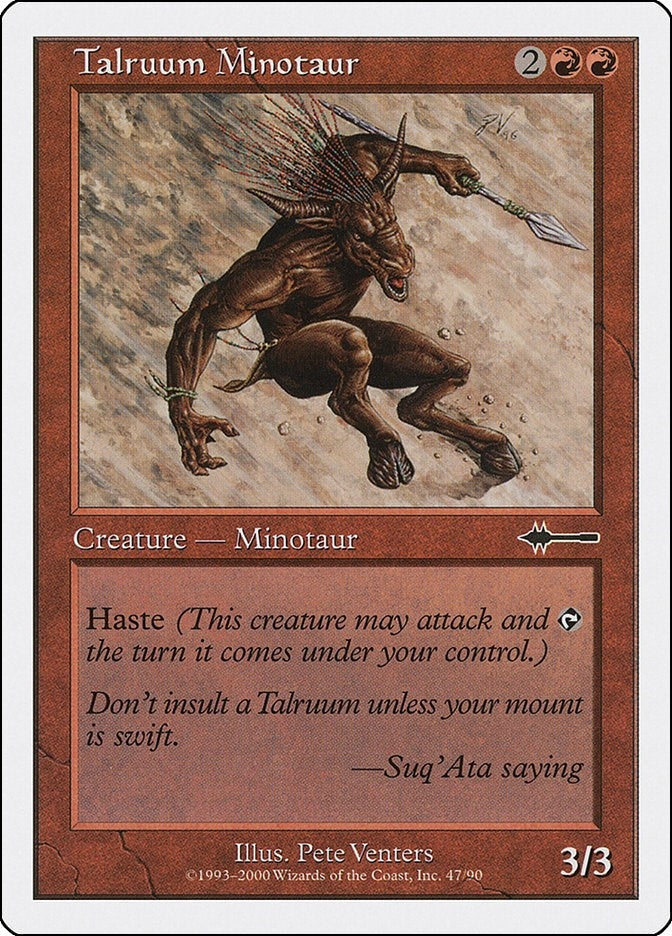 Talruum Minotaur (47) [BTD]