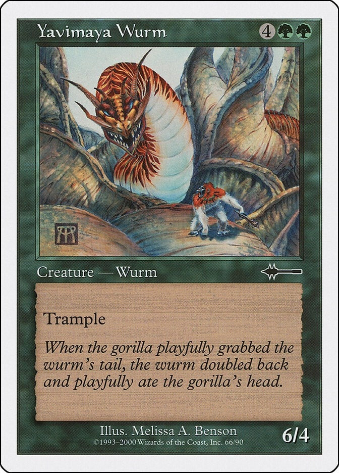 Yavimaya Wurm (66) [BTD]