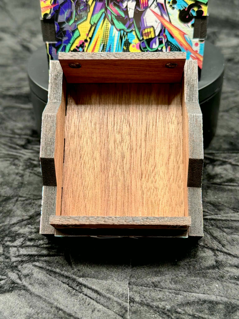 Premium Gundam Hardwood Deck Box - Magnetic Card Storage