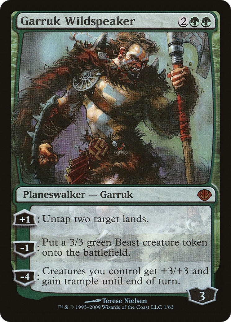 Garruk Wildspeaker (1) [DDD]
