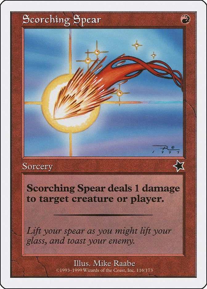 Scorching Spear (116) [S99]