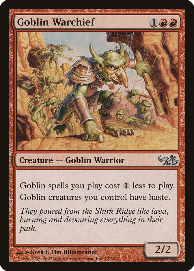 Goblin Warchief (42) [EVG]