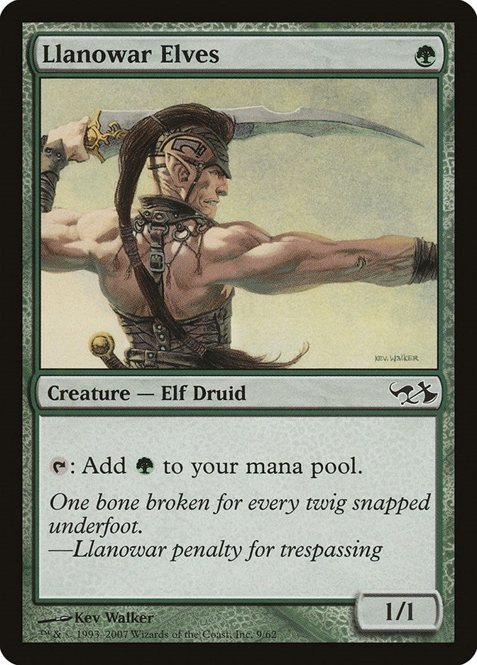 Llanowar Elves (9) [EVG]