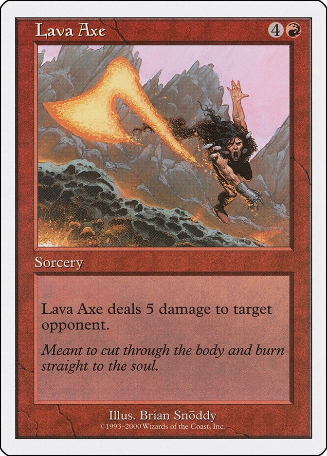 Lava Axe [S00]
