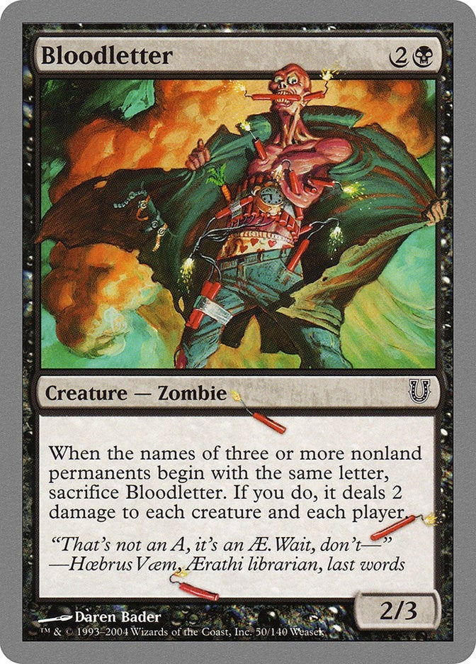 Bloodletter (50) [UNH]