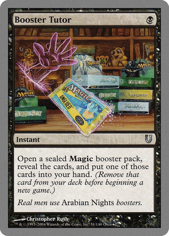 Booster Tutor (51) [UNH]