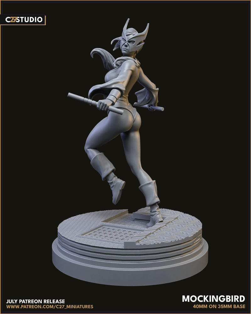 Mockingbird - Marvel MCP-Compatible Resin Miniature