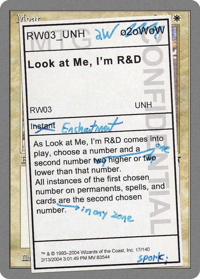 Look at Me Im RandD (17) [UNH]