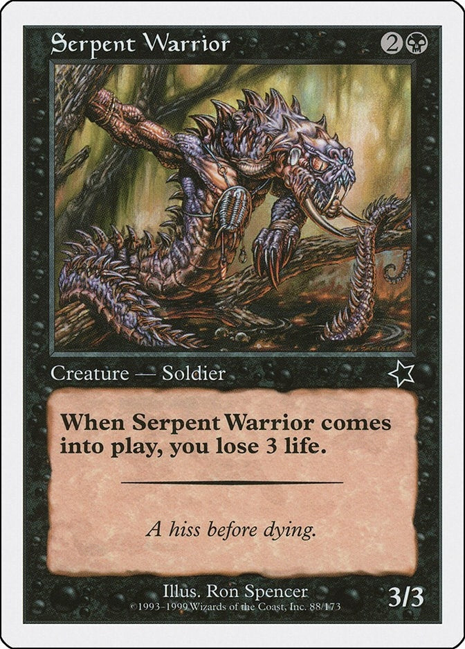 Serpent Warrior (88) [S99]