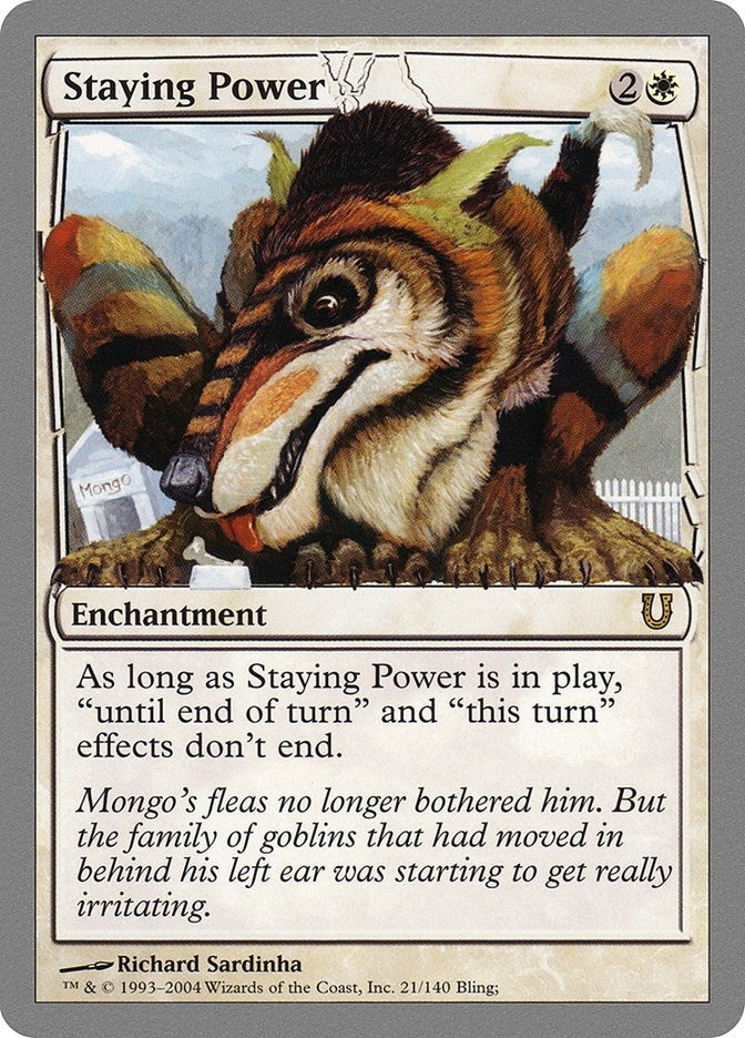 Staying Power (21) [UNH]