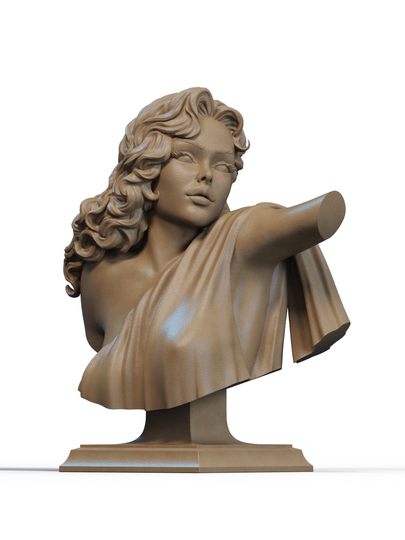 Pinupp Resin Bust - view 2