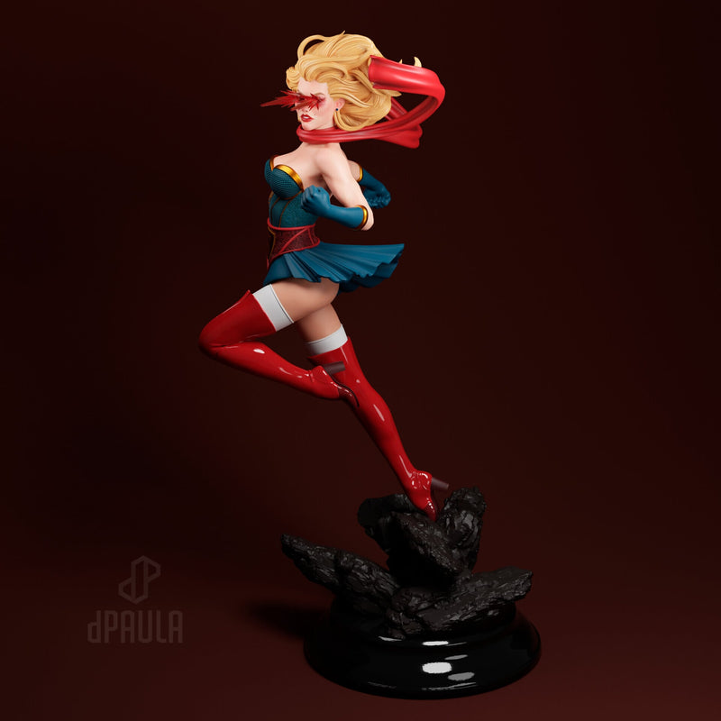 Supergirl Bombshell Resin Statue - view 3