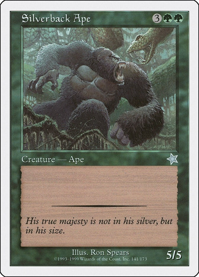 Silverback Ape (141) [S99]