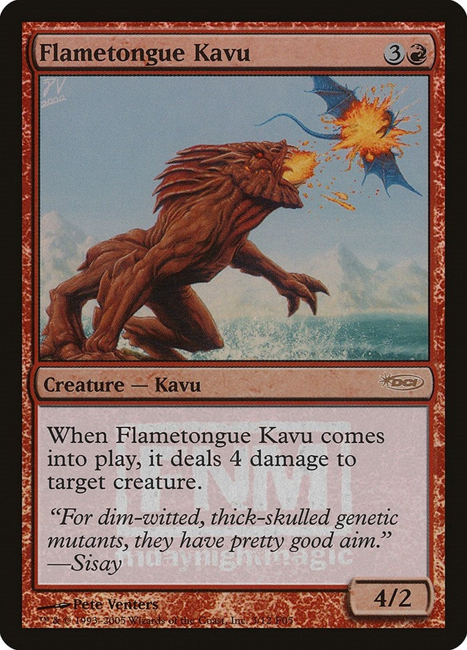 Flametongue Kavu (3) [FNM]