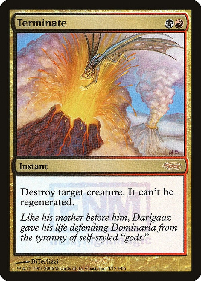 Terminate [FNM]