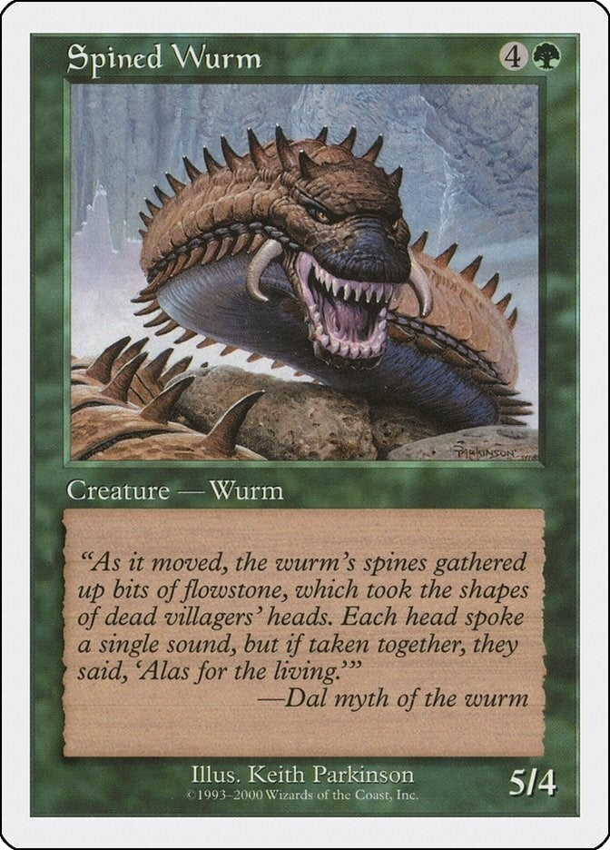Spined Wurm [MEDIA]