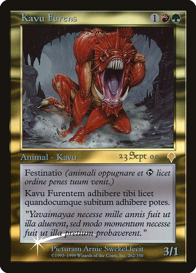 Raging Kavu Latin (262) [PRE]