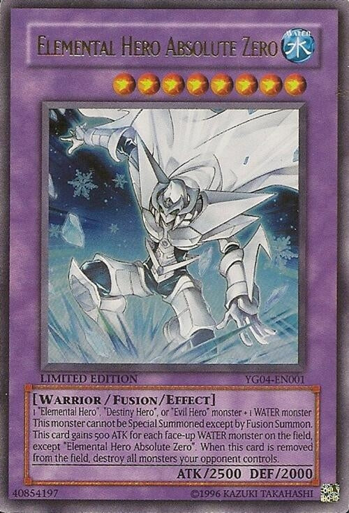 Elemental Hero Absolute Zero (YG04-EN001)