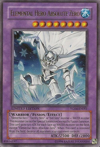 Elemental Hero Absolute Zero (YG04-EN001)
