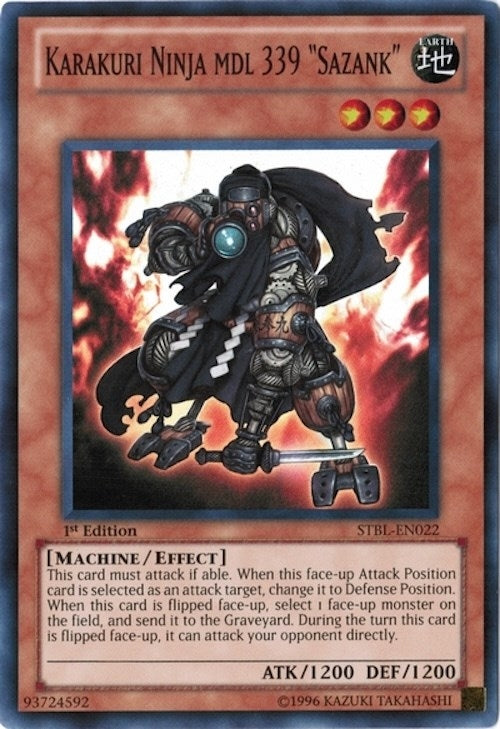 Karakuri Ninja mdl 339 Sazank (STBL-EN022)