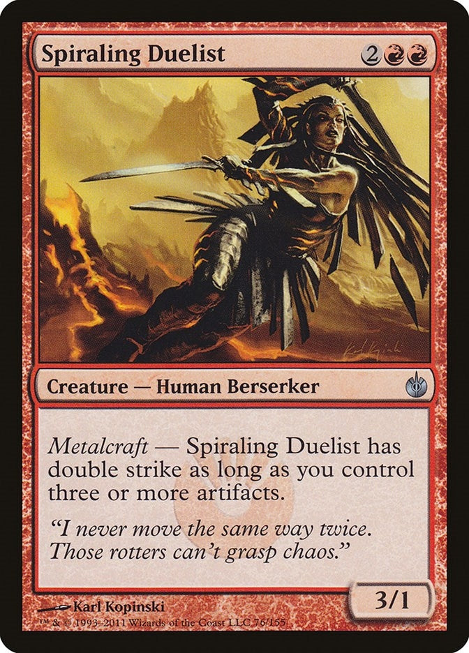Spiraling Duelist (76) [MBS]