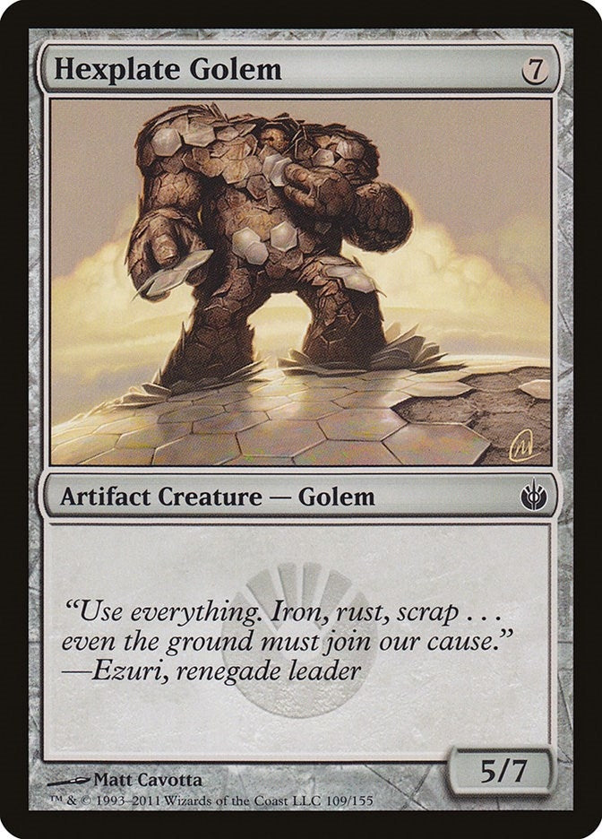 Hexplate Golem (109) [MBS]