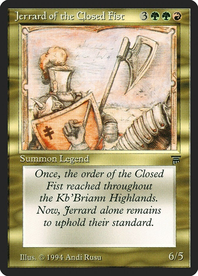 Jerrard of the Closed Fist [LEG]