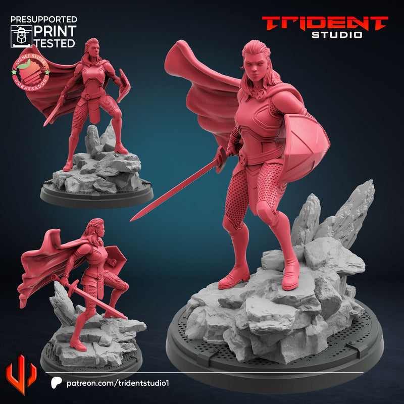Captain Britain (Betsy) - Marvel: Crisis Protocol Proxy | Trident Studios