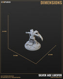 Silver Age Lucifer - Marvel MCP-Compatible Resin Miniature